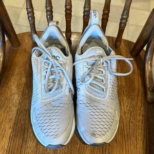 Nike Air Max 270 Sneakers in a light taupe.